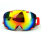 Occhiali da sci con protezione UV e copertura completa del viso doppia lente specchio PC fornitore