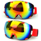 Occhiali da sci con protezione UV e copertura completa del viso doppia lente specchio PC fornitore