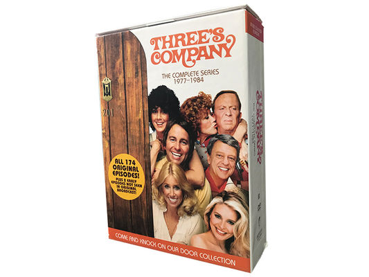 Porcellana La scatola su ordinazione di DVD fissa il film dell'America le Complete SeriesTHREE S COMPANY fornitore