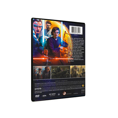 Porcellana La scatola su ordinazione di DVD fissa il film dell'America la serie completa Star Wars: Le guerre del clone condiscono 7 fornitore