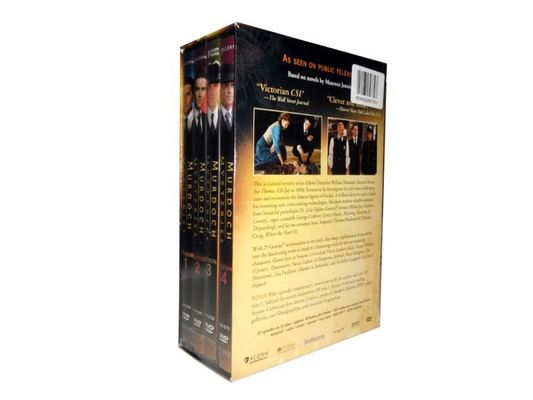 Porcellana La scatola su ordinazione di DVD fissa il film che dell'America i misteri di Murdoch di serie completa condiscono 1-4 16DVD fornitore