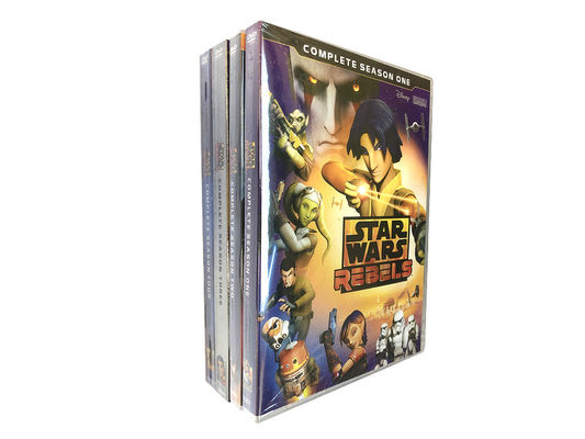 Porcellana La scatola su ordinazione di DVD fissa il film dell'America i ribelli 1-4 di Star Wars di serie completa fornitore