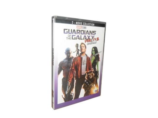 Porcellana La scatola su ordinazione di DVD fissa il film dell'America i guardiani di serie completa della galassia Vol.1-2 2DVD fornitore