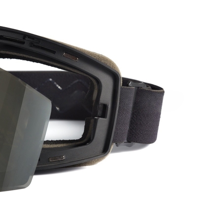 Sci Google PC Specchio Lenti magnete rimless sostituzione grande cilindrico può bloccare occhiali da neve UV fornitore