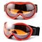 Sci Google PC Mirror Lens Occhiali da neve doppiamente curvi Occhiali da sci a telaio intero Occhiali da sci per attrezzature da sci Occhiali da sci esterni doppiamente anti-fo fornitore
