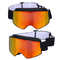 Sci Google PC Mirror Lens Occhiali da neve doppiamente curvi Occhiali da sci a telaio intero Occhiali da sci per attrezzature da sci Occhiali da sci esterni doppiamente anti-fo fornitore