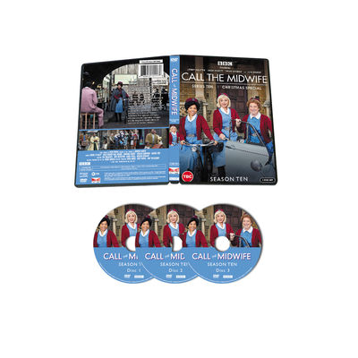 La scatola su ordinazione di DVD fissa il film che dell'America le serie complete chiamano l'ostetrica Season 10 fornitore