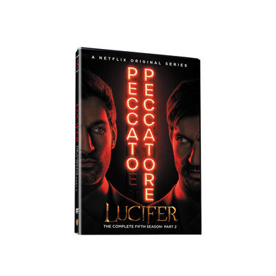 La scatola su ordinazione di DVD fissa il film dell'America la serie completa Lucifer Season 5 cinque 4Disc fornitore