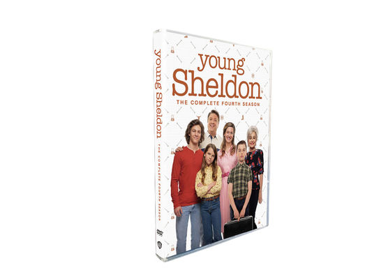 La scatola su ordinazione di DVD fissa il film dell'America la giovane stagione 4 di Sheldon di serie completa fornitore