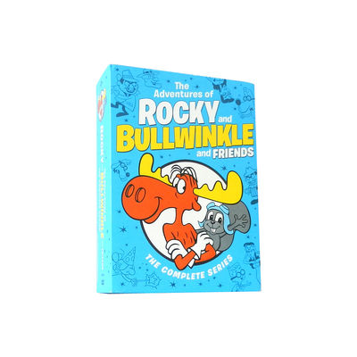 La scatola su ordinazione di DVD fissa il film dell'America la serie completa le avventure di roccioso e Bullwinkle ed amici: Il completo fornitore