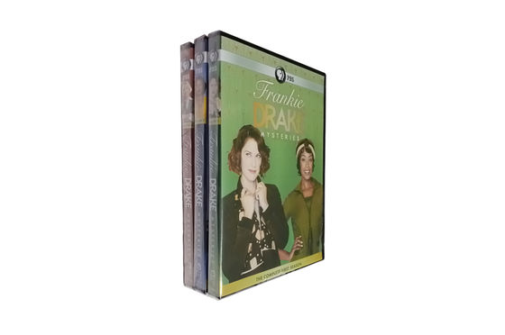 La scatola su ordinazione di DVD fissa il film dell'America la serie completa Frankie Drake Mysteries Season 1-3 fornitore