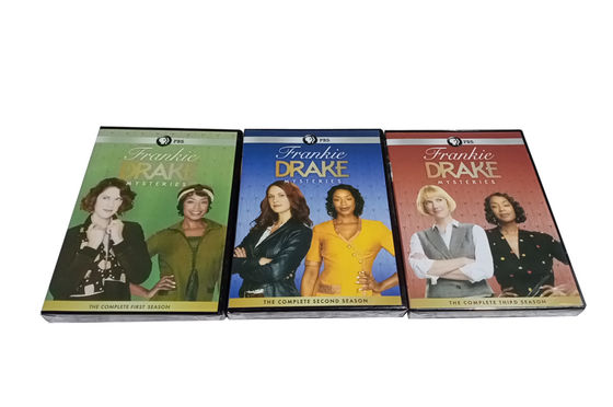 La scatola su ordinazione di DVD fissa il film dell'America la serie completa Frankie Drake Mysteries Season 1-3 fornitore