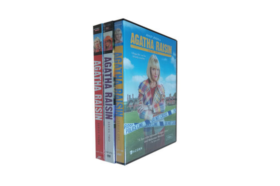 La scatola su ordinazione di DVD fissa il film dell'America la serie completa Agatha Raisin Season 1-3 fornitore
