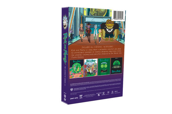La scatola su ordinazione di DVD fissa il film dell'America la serie completa Rick e Morty Season 1-4 fornitore
