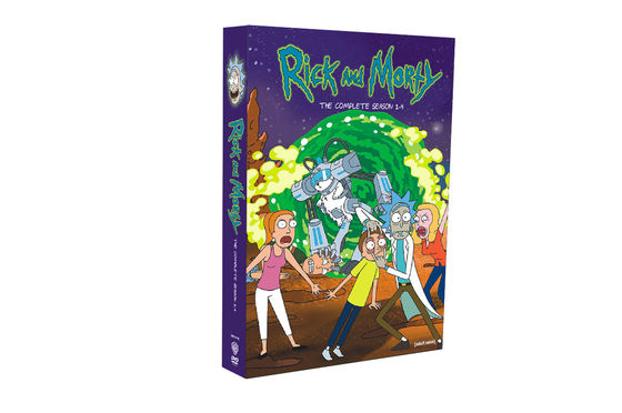 La scatola su ordinazione di DVD fissa il film dell'America la serie completa Rick e Morty Season 1-4 fornitore