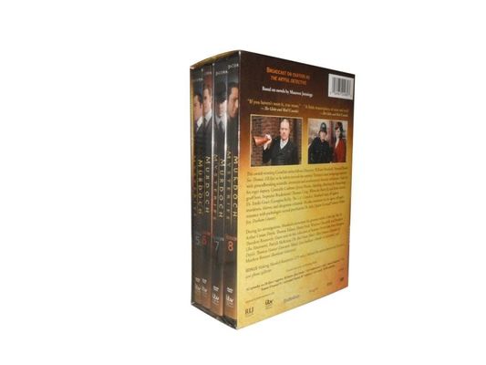 La scatola su ordinazione di DVD fissa il film che dell'America i misteri di Murdoch di serie completa condiscono 5-8 fornitore