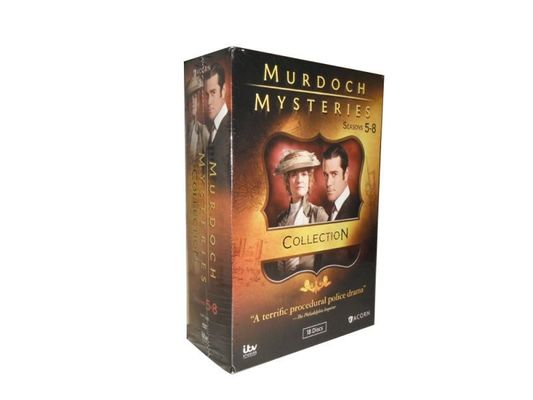 La scatola su ordinazione di DVD fissa il film che dell'America i misteri di Murdoch di serie completa condiscono 5-8 fornitore