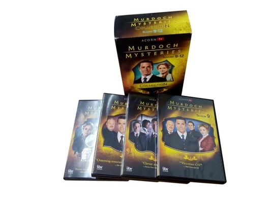 La scatola su ordinazione di DVD fissa il film che dell'America i misteri di Murdoch di serie completa condiscono 9-12 fornitore