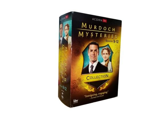 La scatola su ordinazione di DVD fissa il film che dell'America i misteri di Murdoch di serie completa condiscono 9-12 fornitore