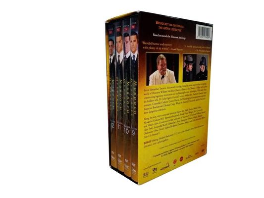 La scatola su ordinazione di DVD fissa il film che dell'America i misteri di Murdoch di serie completa condiscono 9-12 fornitore