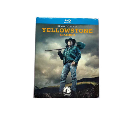 La scatola su ordinazione di DVD fissa il film dell'America la stagione 3 di Yellowstone di serie completa fornitore