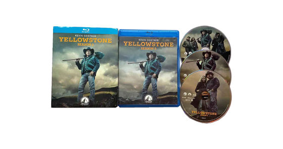 La scatola su ordinazione di DVD fissa il film dell'America la stagione 3 di Yellowstone di serie completa fornitore