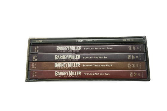 La scatola su ordinazione di DVD fissa il film dell'America la serie completa Barney Miller fornitore