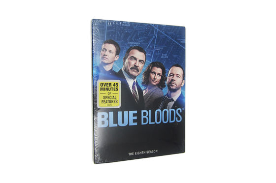 La scatola su ordinazione di DVD fissa il film che dell'America i sangue blu di serie completa condiscono 8 fornitore