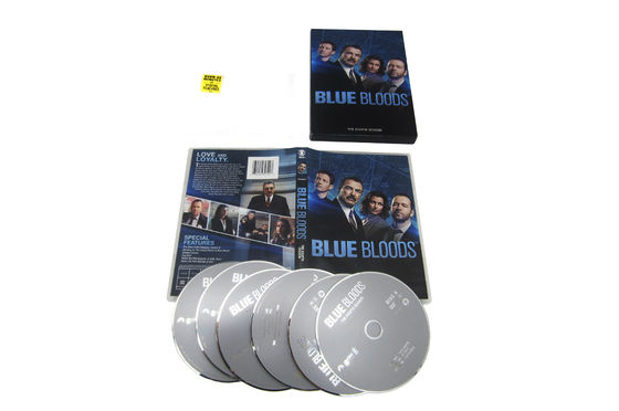 La scatola su ordinazione di DVD fissa il film che dell'America i sangue blu di serie completa condiscono 8 fornitore