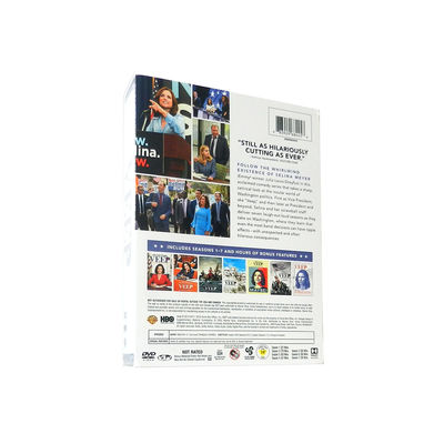 La scatola su ordinazione di DVD fissa il film dell'America la stagione 1-7 di Veep di serie completa fornitore
