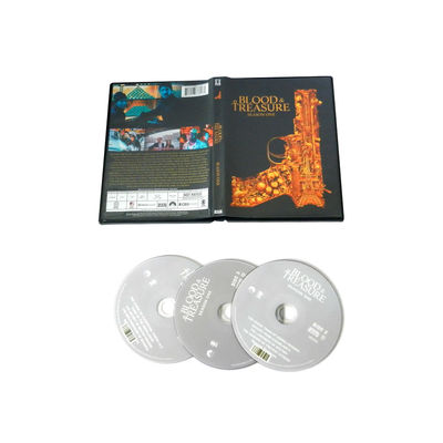 La scatola su ordinazione di DVD fissa il film dell'America la stagione 1 del sangue &amp; del tesoro di serie completa fornitore