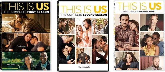 La scatola su ordinazione di DVD fissa il film dell'America la serie che completa questo è noi stagione 1-3 fornitore