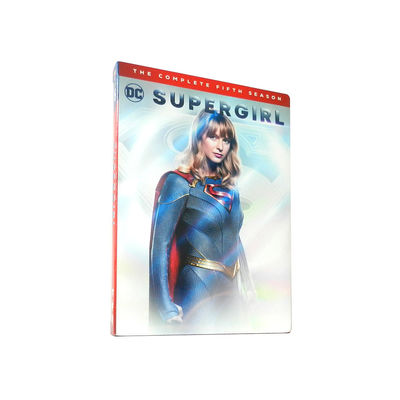 La scatola su ordinazione di DVD fissa il film dell'America la stagione 5 di Supergirl di serie completa fornitore