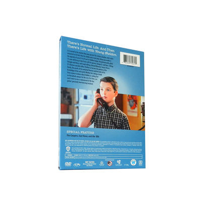 La scatola su ordinazione di DVD fissa il film dell'America la giovane stagione 3 di Sheldon di serie completa fornitore