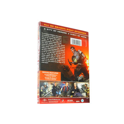 La scatola su ordinazione di DVD fissa il film dell'America la stagione 8 del fuoco di Chicago di serie completa fornitore