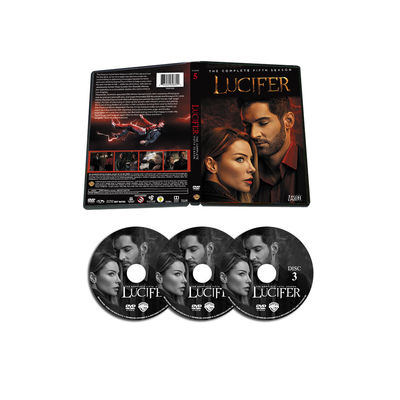 La scatola su ordinazione di DVD fissa il film dell'America la serie completa Lucifer Season 5 disco cinque 3 fornitore