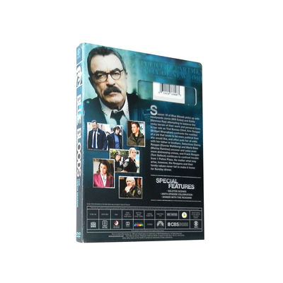 La scatola su ordinazione di DVD fissa il film dell'America i sangue blu Season10 di serie completa fornitore