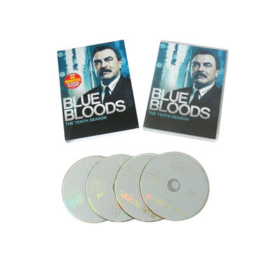 La scatola su ordinazione di DVD fissa il film dell'America i sangue blu Season10 di serie completa fornitore