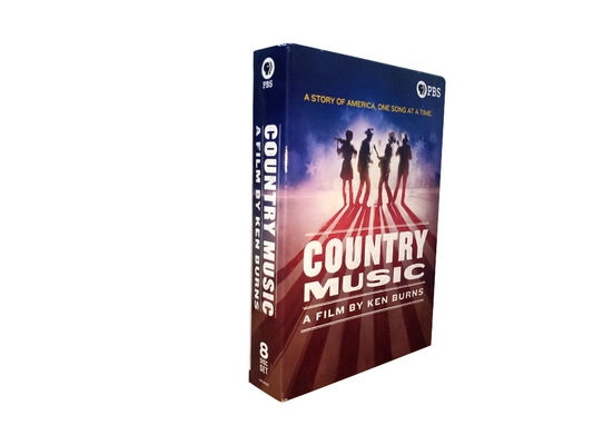 La scatola su ordinazione di DVD fissa il film dell'America la musica country di serie completa fornitore
