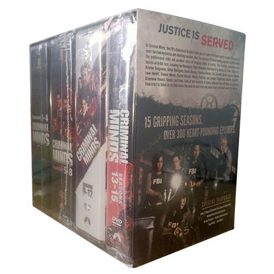La scatola su ordinazione di DVD fissa il film che dell'America il criminale di serie completa si occupa del disco Boxset di serie completa 85 nuovo fornitore