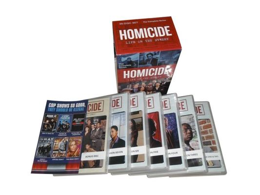 La scatola su ordinazione di DVD fissa il film dell'America l'omicidio di serie completa: Vita sulla via la serie completa 35DVD fornitore