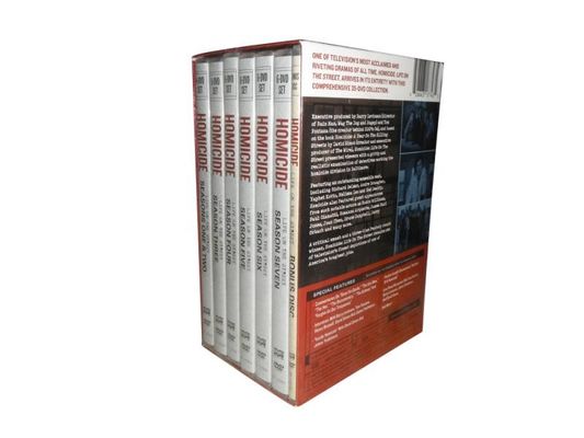La scatola su ordinazione di DVD fissa il film dell'America l'omicidio di serie completa: Vita sulla via la serie completa 35DVD fornitore