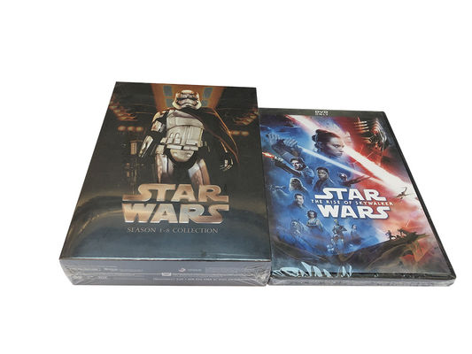 La scatola su ordinazione di DVD fissa il film dell'America la serie completa Star Wars 1-9 fornitore