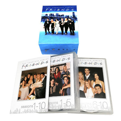 La scatola su ordinazione di DVD fissa il film che dell'America gli amici di serie completa condiscono 1-10 fornitore