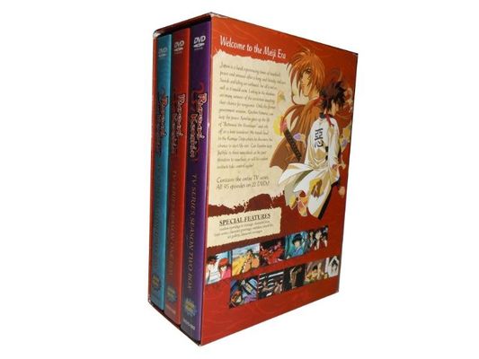 La scatola su ordinazione di DVD fissa il film dell'America la serie completa Rurouni Kenshin fornitore