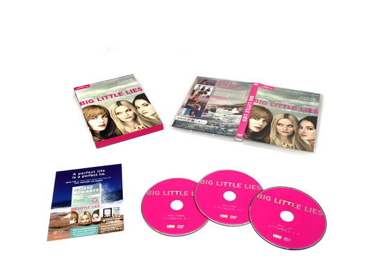 La scatola su ordinazione di DVD fissa il film dell'America le grandi piccole bugie di serie completa fornitore