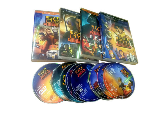 La scatola su ordinazione di DVD fissa il film dell'America i ribelli di Star Wars di serie completa fornitore