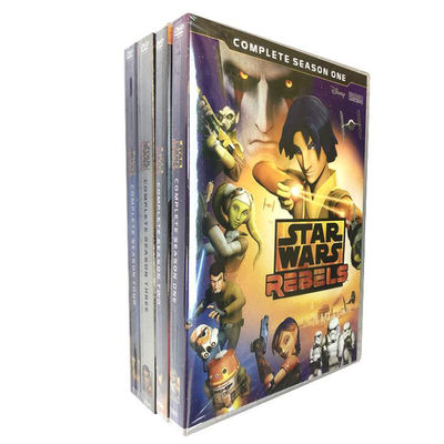 La scatola su ordinazione di DVD fissa il film dell'America i ribelli di Star Wars di serie completa fornitore