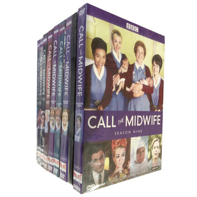 La scatola su ordinazione di DVD fissa il film che dell'America le serie complete chiamano l'ostetrica Season 1-9 una versione dei 26 Stati Uniti del disco nuova fornitore
