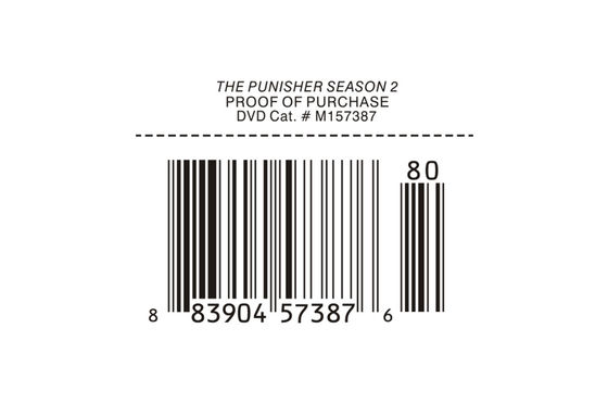 La scatola su ordinazione di DVD fissa il film dell'America la serie completa la stagione 2 del Punisher fornitore
